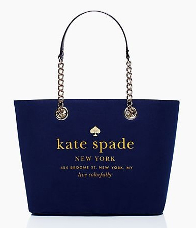 Kate Spade East Broadway Small Coal Navy